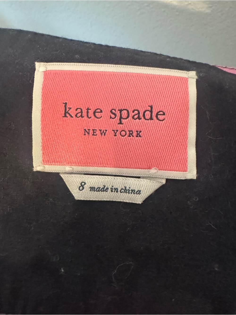 Kate Spade Grand Flora Fit n Flare Mini Dress Voluminous Sleeves Cocktail Size 8 - Picture 8 of 8